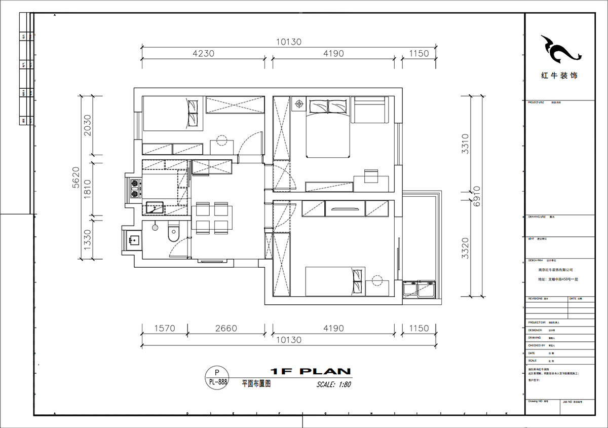 刘小勇｜东井二村524-505-72㎡-现代简约风格｜3室1厅1卫｜老房装修｜定制家｜全包15